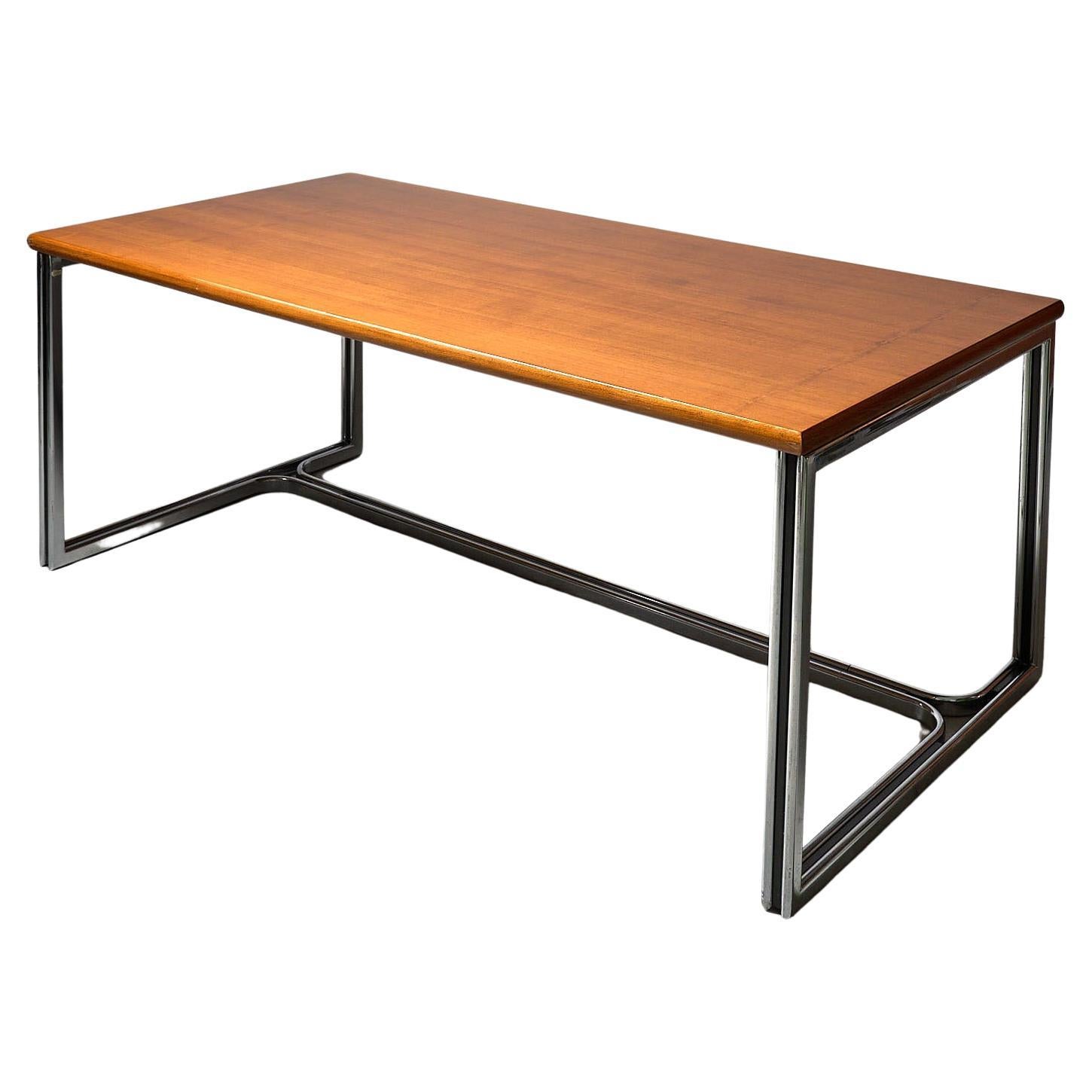 Large desk by Gastone Rinaldi for Thema Italy For Sale