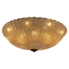 Venetian Murano glass ceiling chandelier, around 1940
