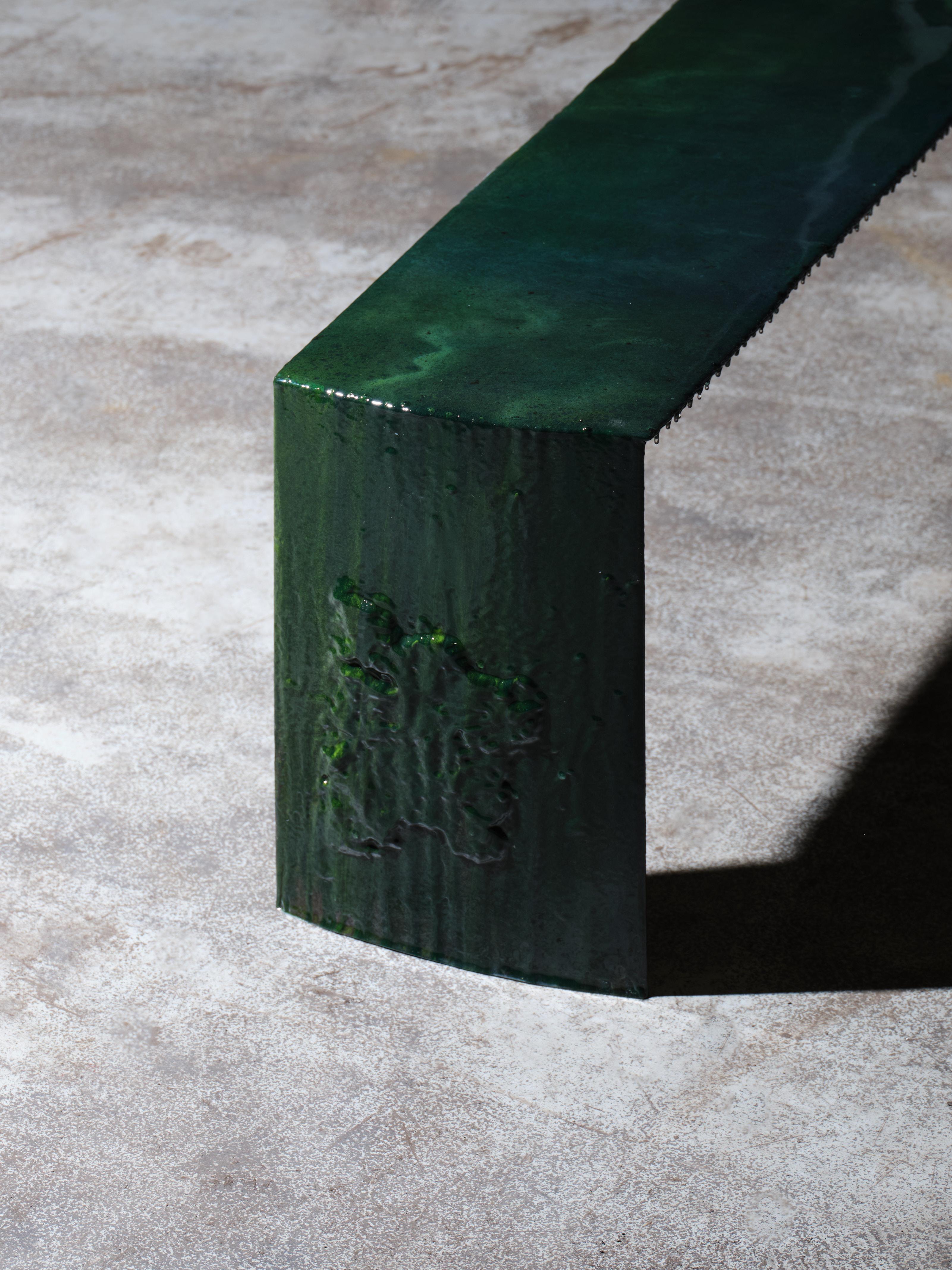 Panchina contemporanea unica nel suo genere in Greene & Greene Forest Bench in vendita 6