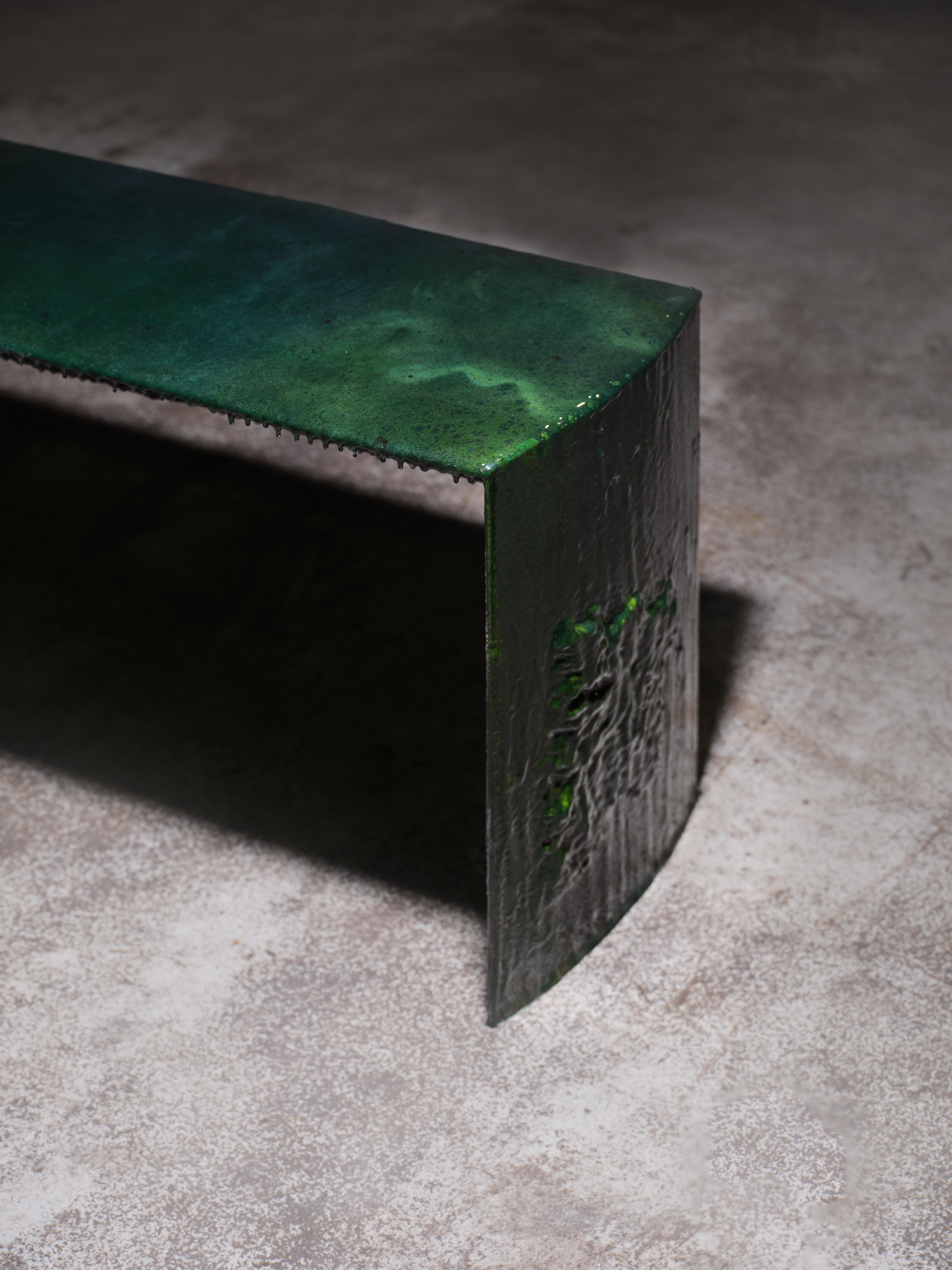 Panchina contemporanea unica nel suo genere in Greene & Greene Forest Bench in vendita 8