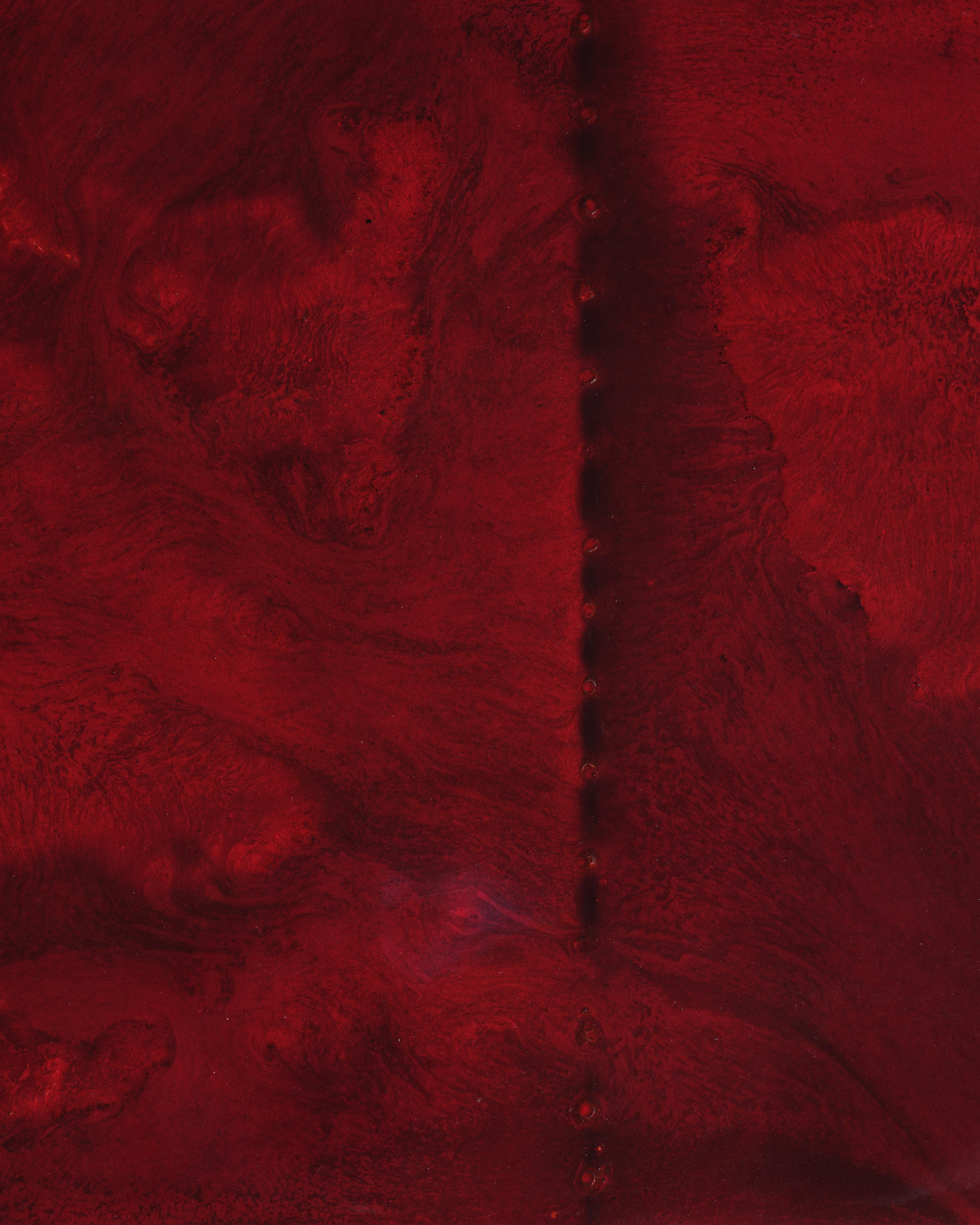 Banco Vals Contemporáneo Único en su especie Oxblood en Nuevo estado para la venta en 1204, CH
