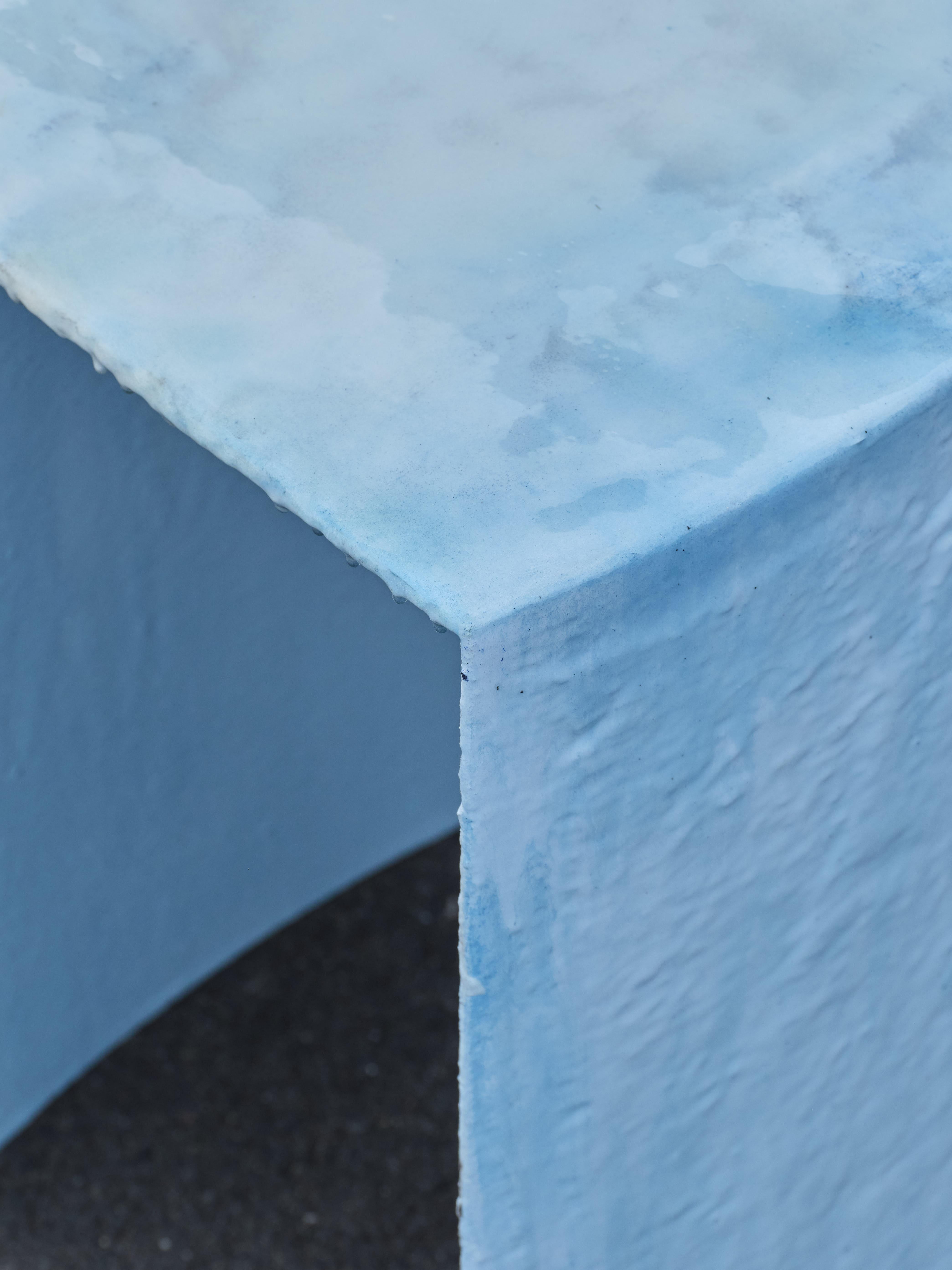 Fatto a mano Sgabello contemporaneo unico nel suo genere A. Boone Sky Stool in vendita
