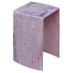 Einzigartiger Hocker Rosa