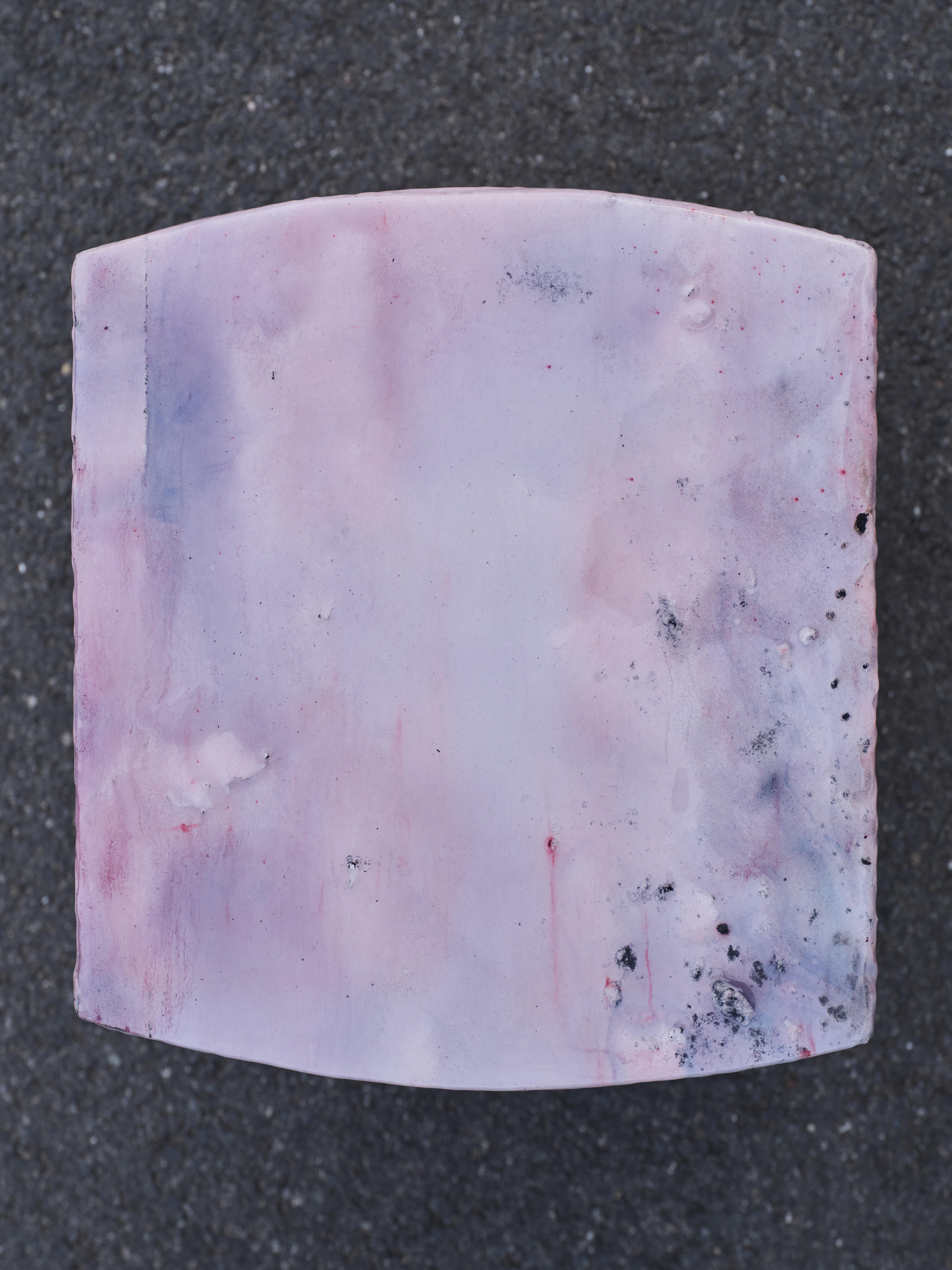 Taburete contemporáneo único Rosa Siglo XXI y contemporáneo en venta