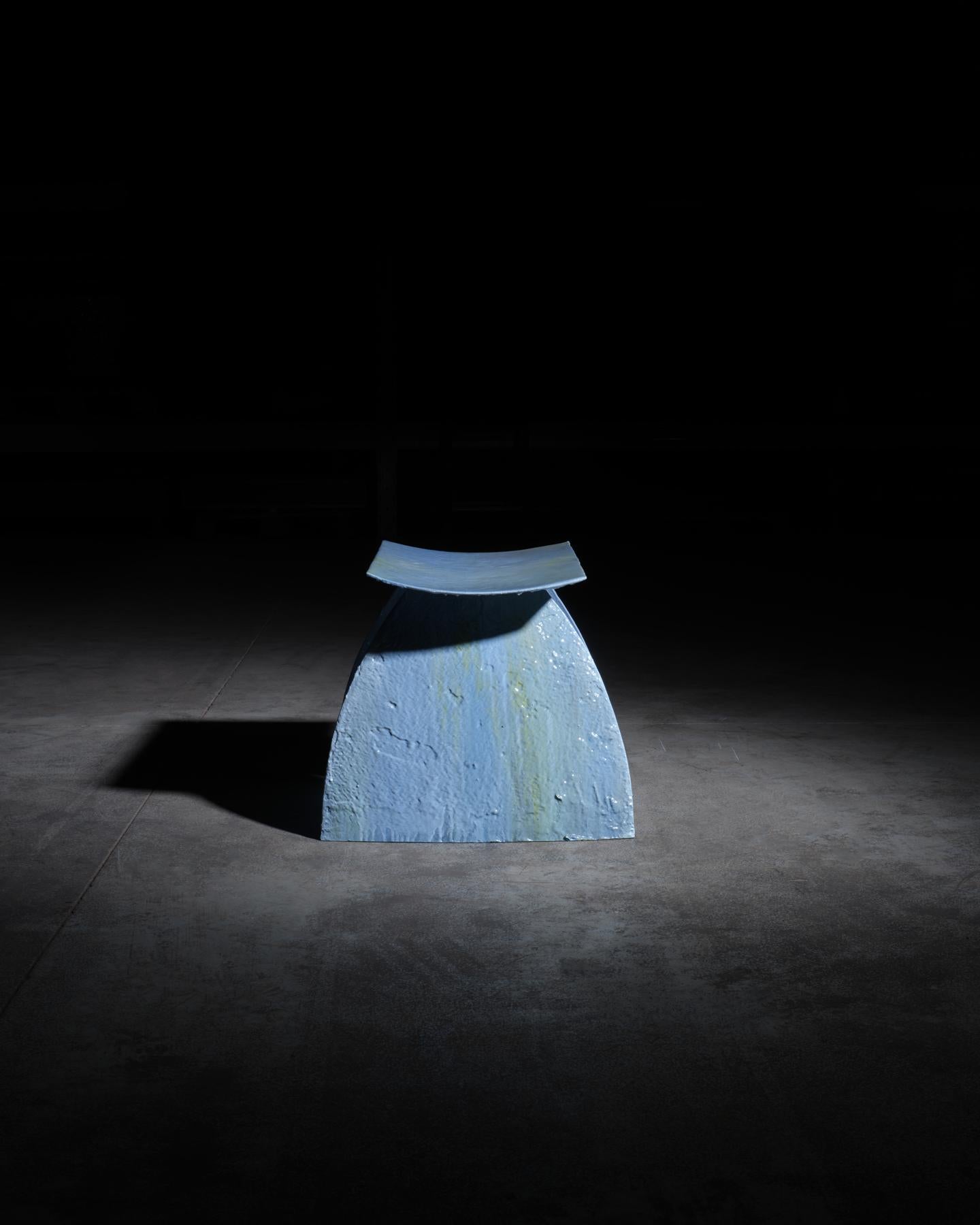 Taburete amanecer de porcelana contemporáneo único en su género en Nuevo estado para la venta en 1204, CH