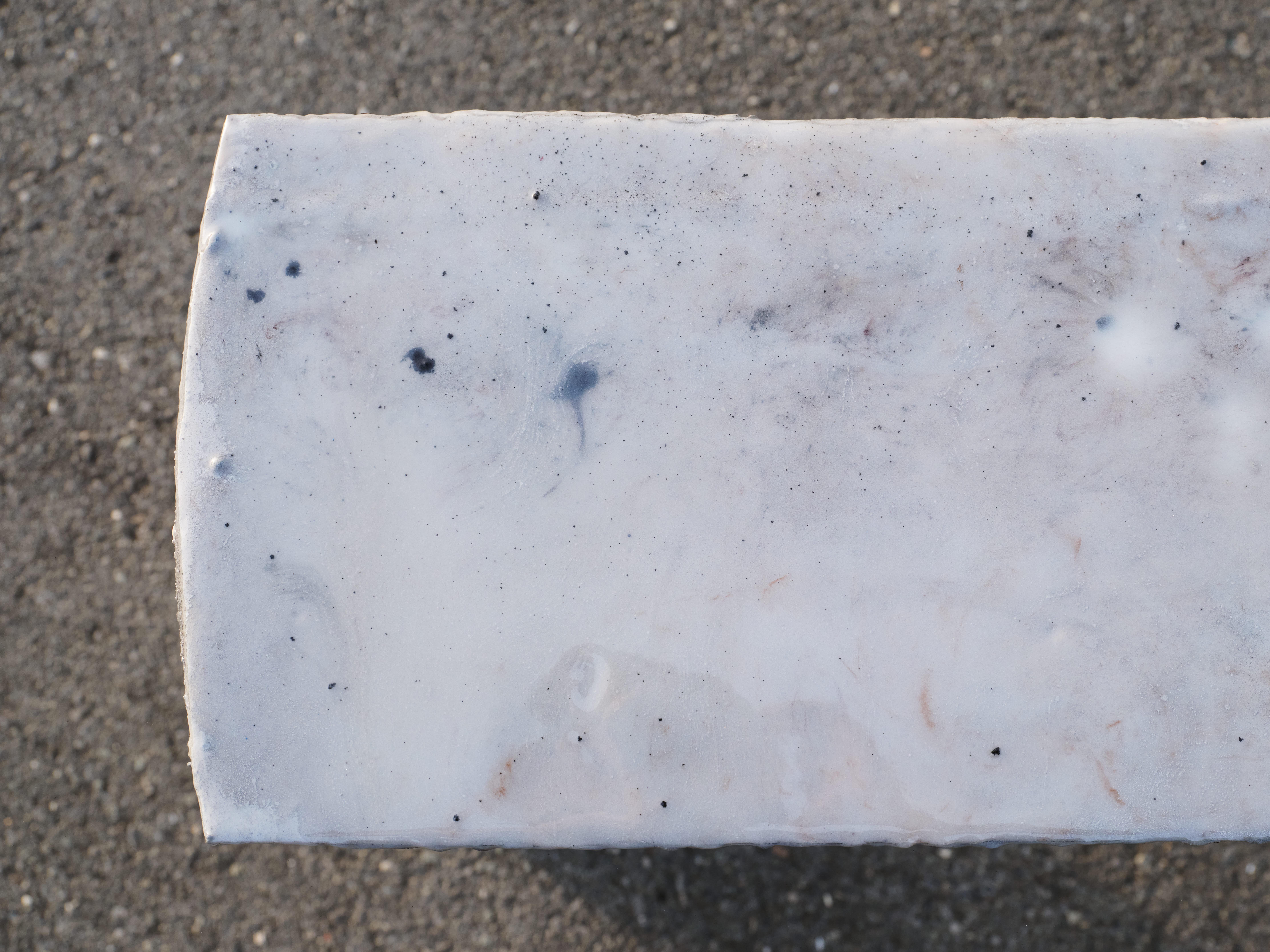 Steel Contemporary one of a kind Cinnamon Cloud Console For Sale