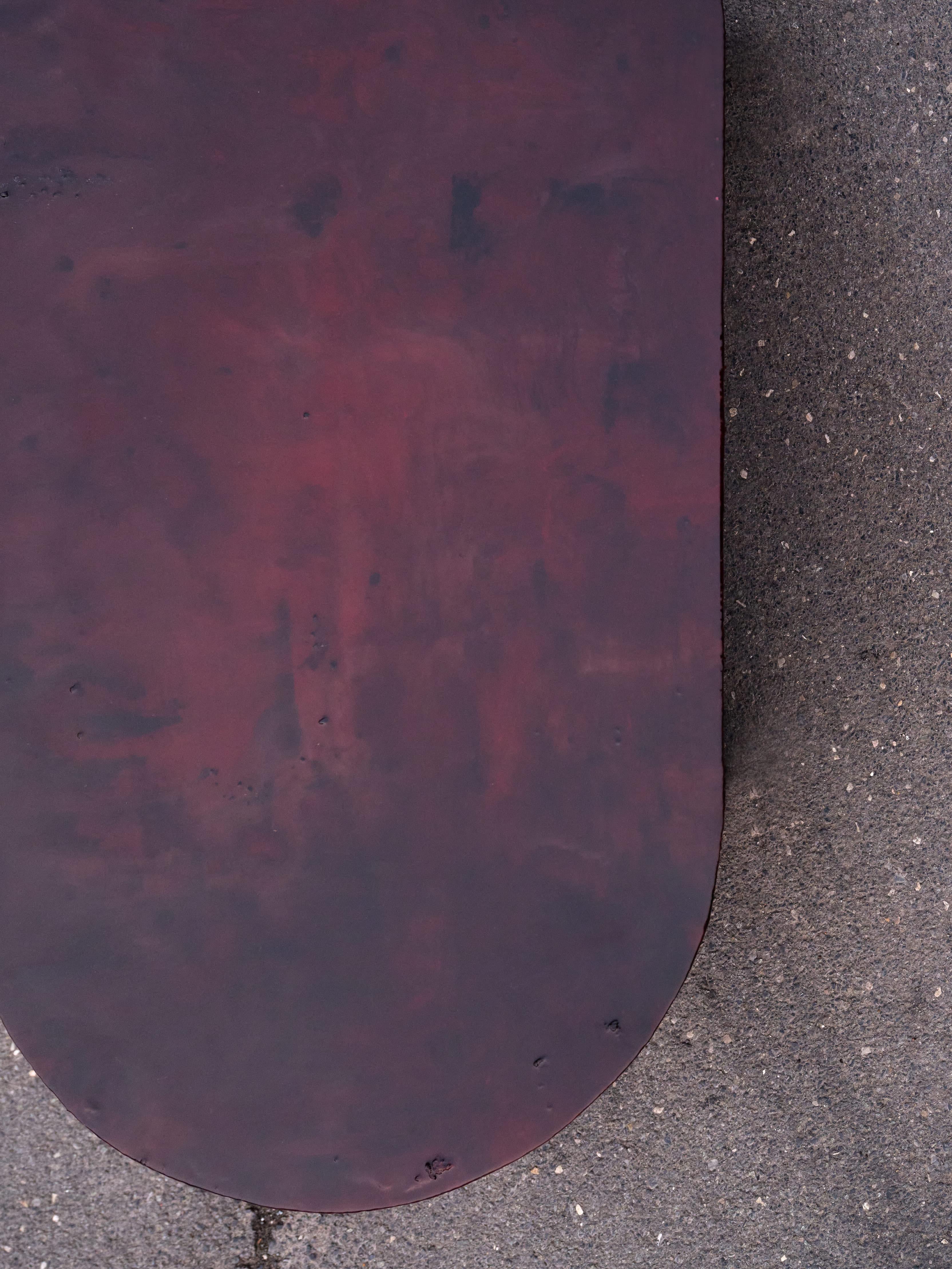 XXIe siècle et contemporain Table basse contemporaine unique Maroon Terra en vente
