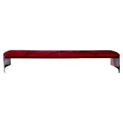 Table basse contemporaine unique Oxblood Waltz