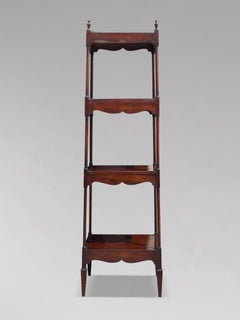 18th Century George III Period Mahogany Whatnot Attibuted to Gillows