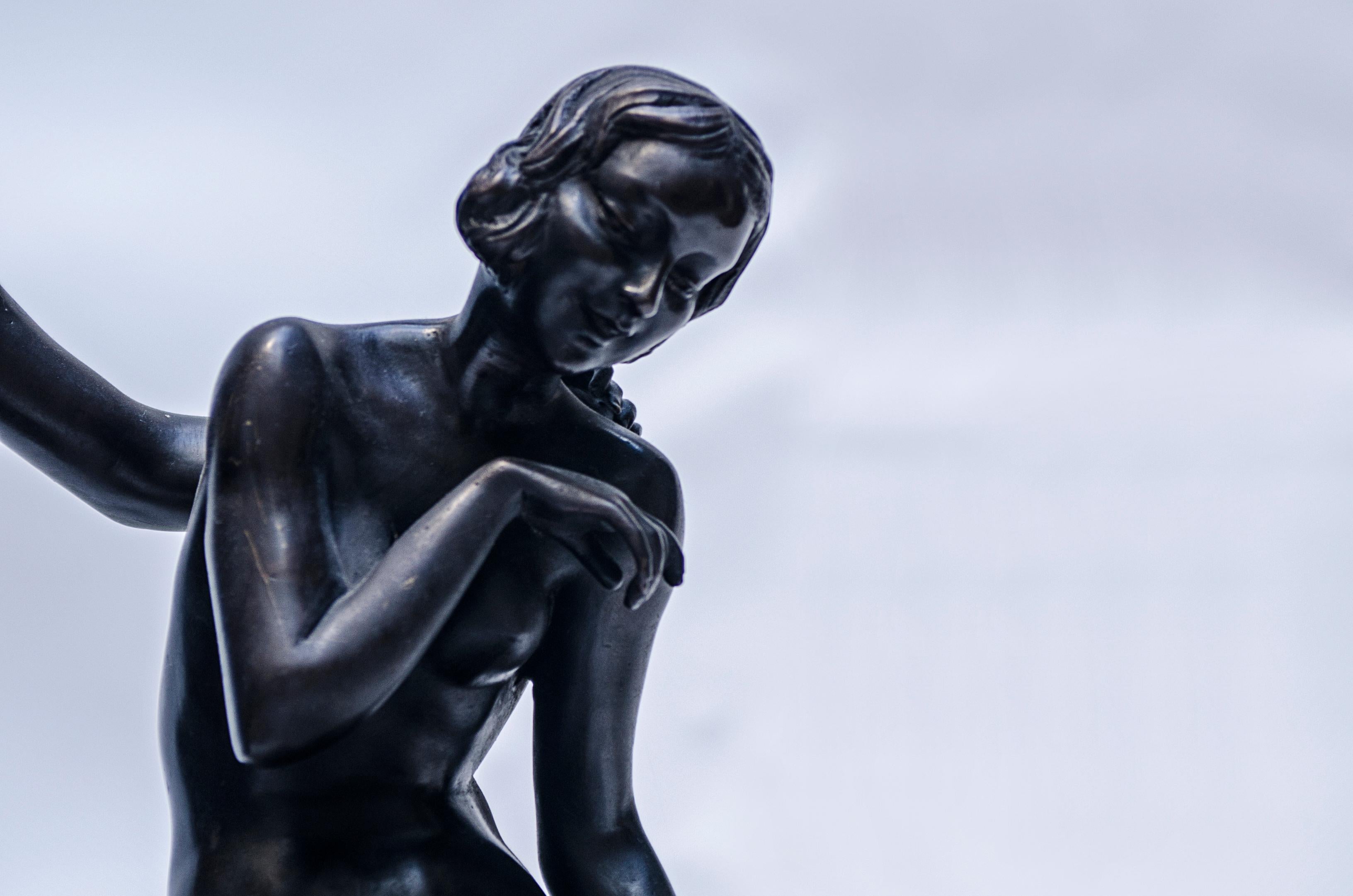 French “Covetousness” by Pierre Le Faguays For Sale