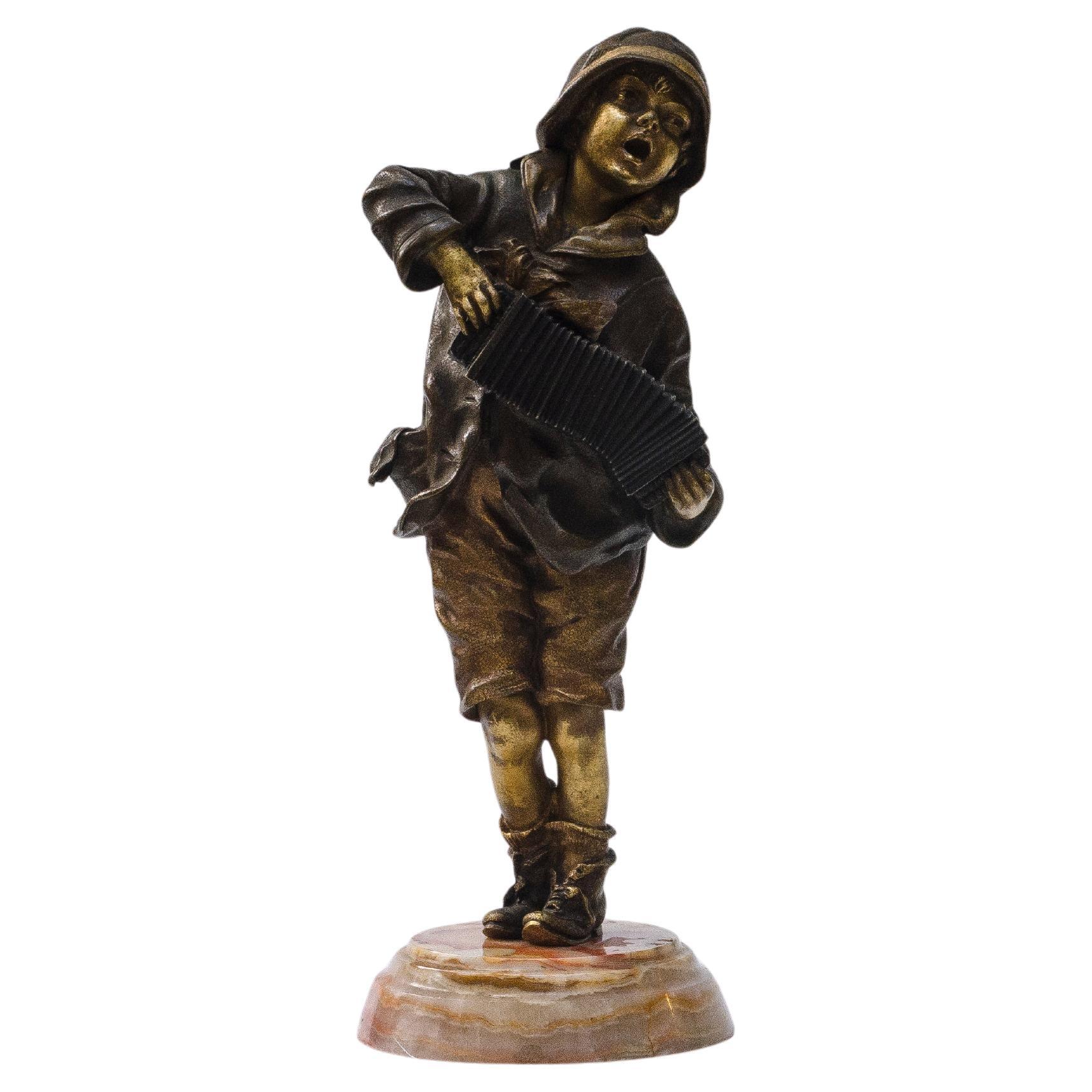 "Lazzarone" by Demetre H. Chiparus For Sale