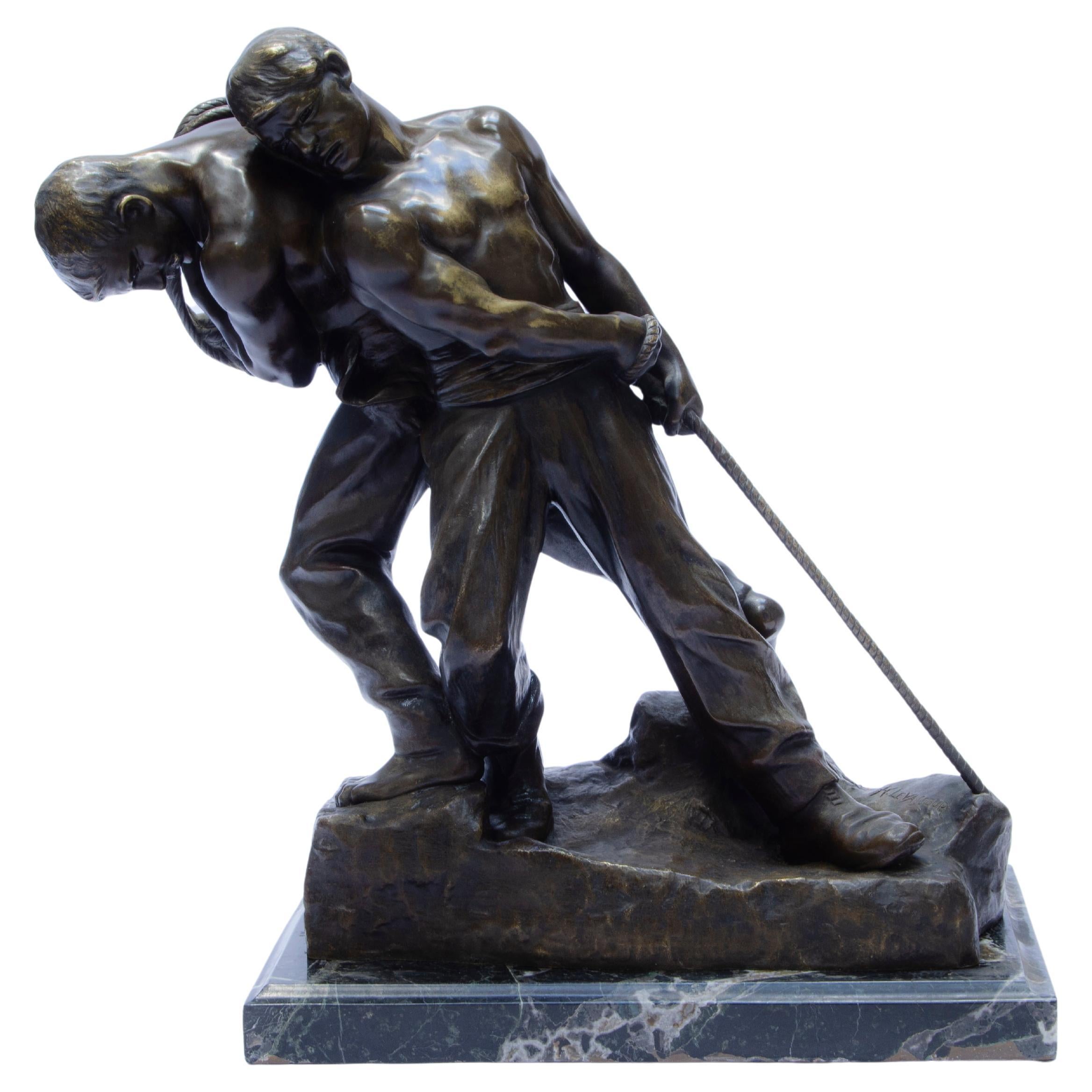 Scultura "Forza" di Henri Louis Levasseur in vendita