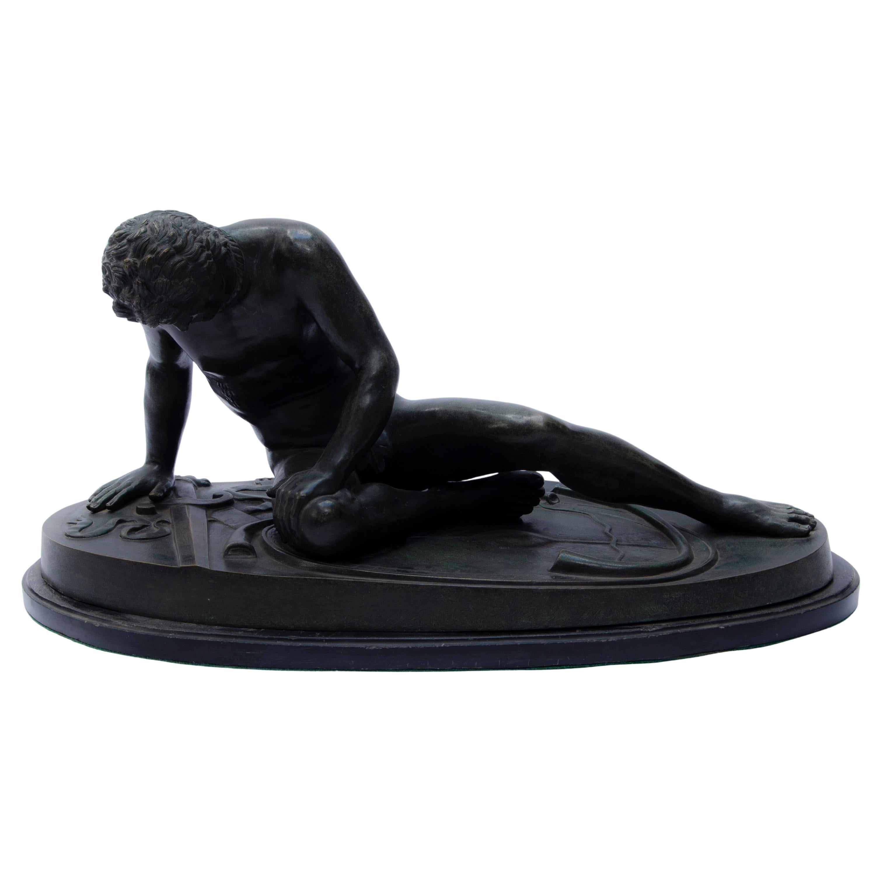 Scultura "Galata morente" di Ferdinand Barbedienne in vendita