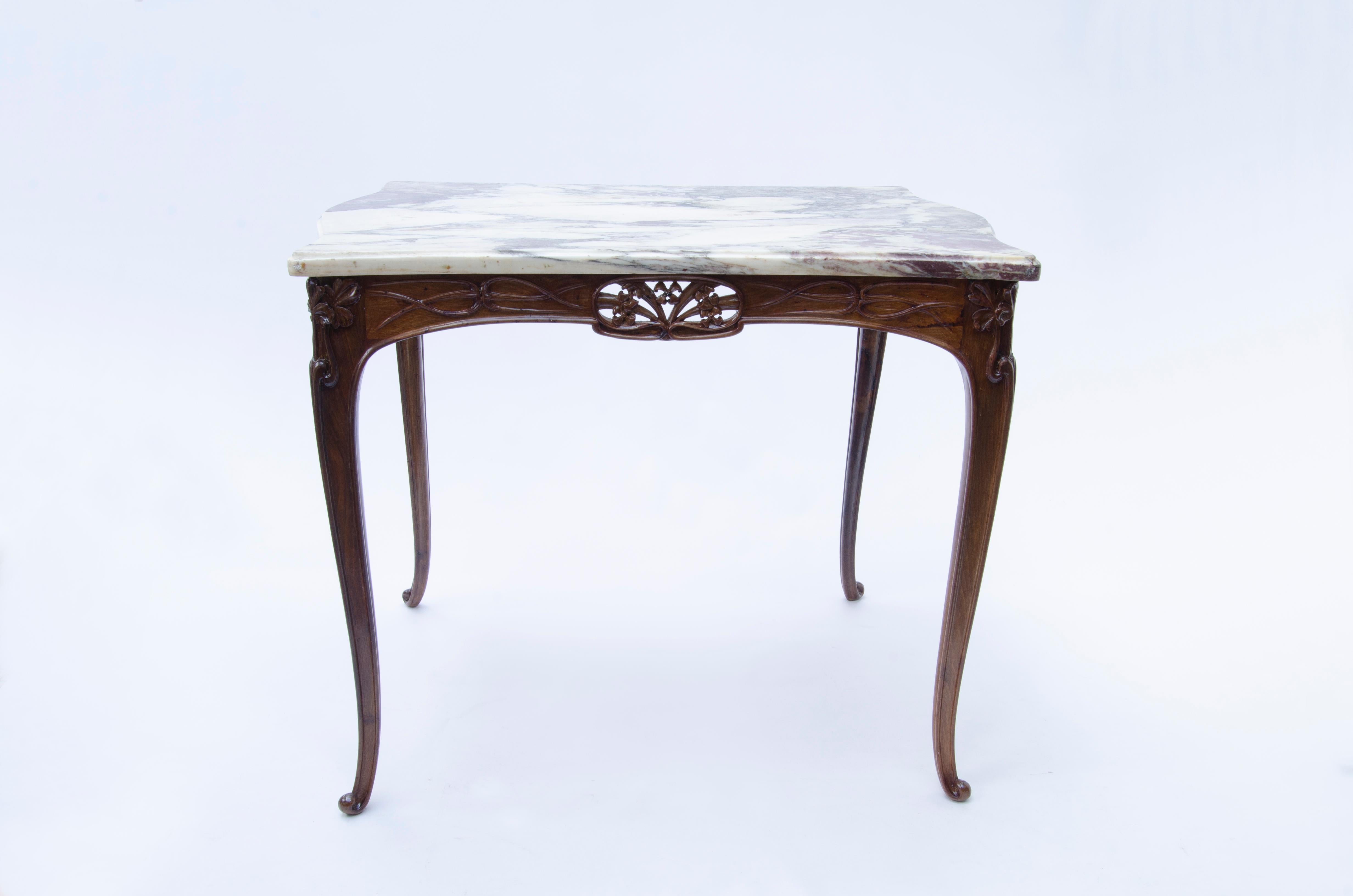 Set model “AUX CLEMATITES” by Louis Majorelle For Sale 2