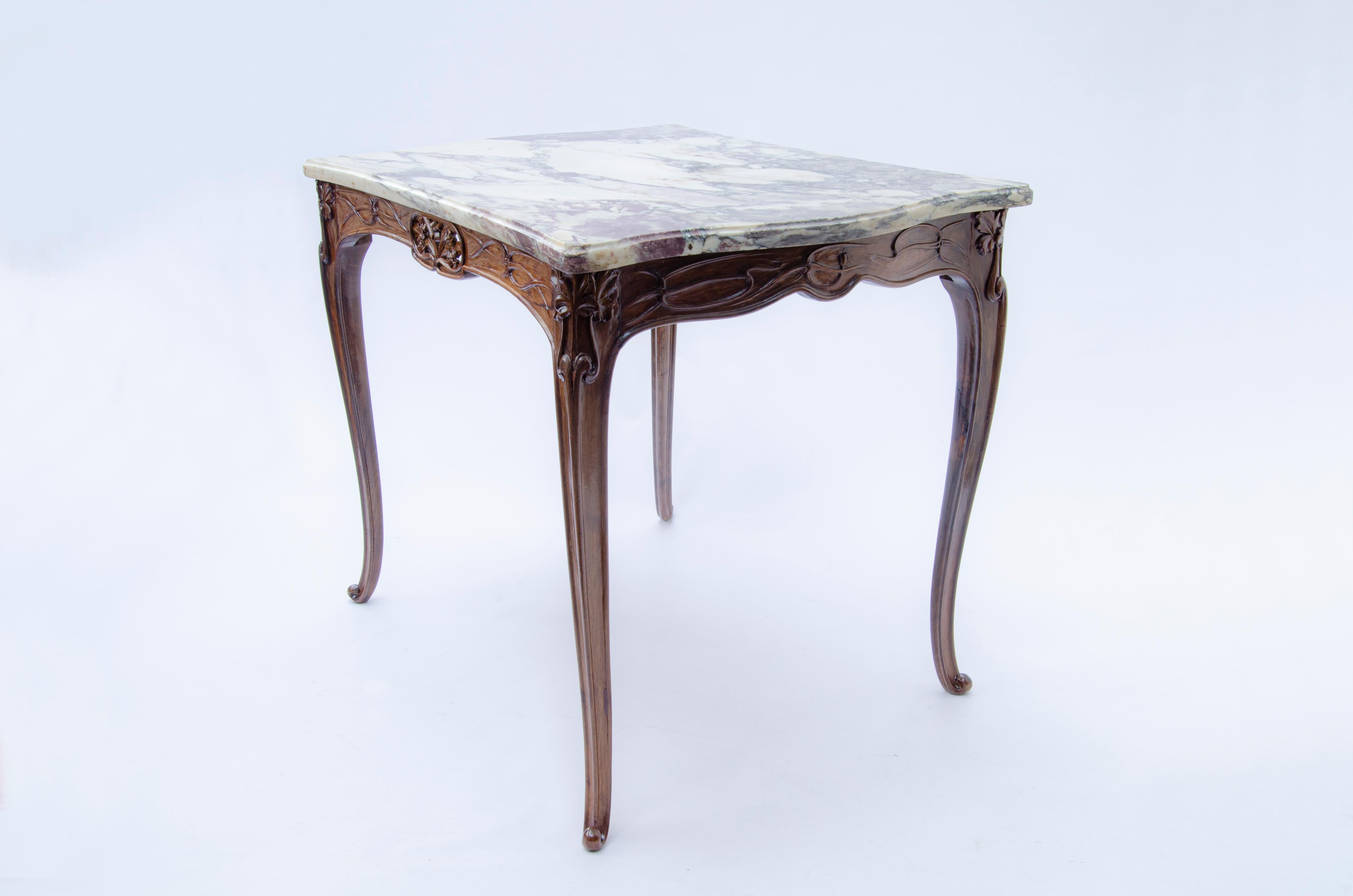Set model “AUX CLEMATITES” by Louis Majorelle For Sale 3