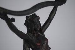 Sculpture « Femme au serpent » de Victor Heinrich Seifert