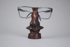 Bronze nose sculpture by Salvador Dalí