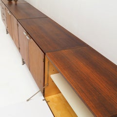 Großes Sideboard aus Teakholz im Mid-Century-Stil von Cees Braakman für Pastoe, 1950er Jahre
