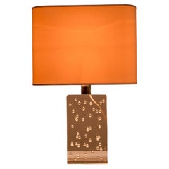 A lucite 'drop' lamp by Pierre Giraudon France 1970