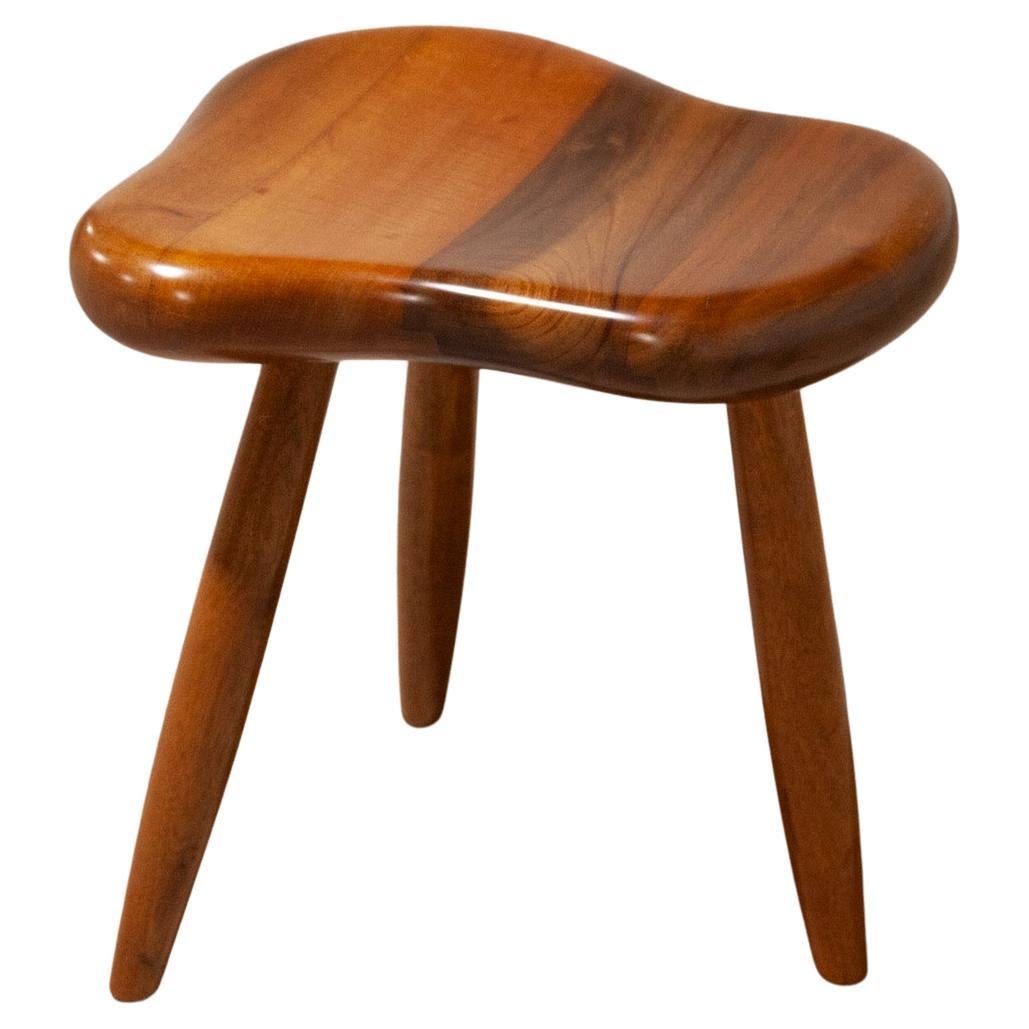 Tabouret organique à la manière d'Alexandre Noll