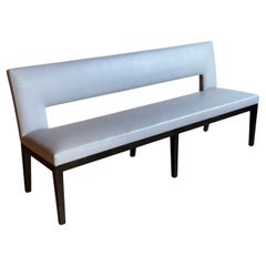 Christian Liaigre Leather “Velin” Banquette