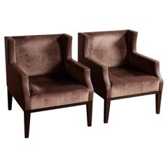 Pair of Christian Liaigre "Caraïbes" Armchairs