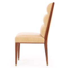 Juego de 8 sillas de comedor de estilo Art Déco Ruhlmann