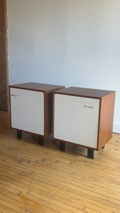 Pair of Mid Century George Nelson Nightstands for Herman Miller