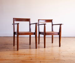 Pair of Pierre Jeanneret Demountable Armchairs, 1960s Chandigarh
