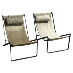 Pair of Sling Chairs by Roman and Williams Guild, 2010s