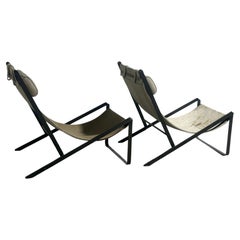 Pair of Sling Chairs by Roman and Williams Guild, 2010s