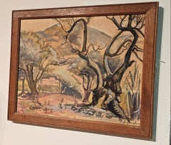 Tuscany watercolour 1920's