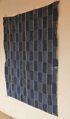 Tejido de índigo senufo