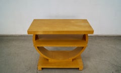 1930's Art Deco Gilbert Rohde Side Table for Brown Saltman