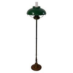 1930's Antique Hollywood Regency Hurricane Floor Lamp