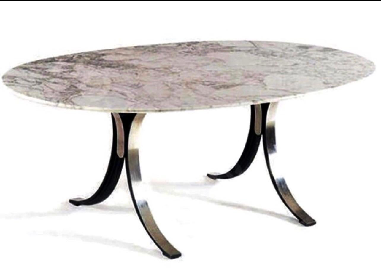 Osvaldo Borsani Tisch T102, original Marmor 230 cm, Italien, 1960er Jahre (Moderne der Mitte des Jahrhunderts) im Angebot