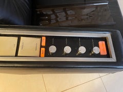 Robin Day James Bond movies leather Prototype with WORKING Audio system , 1960s