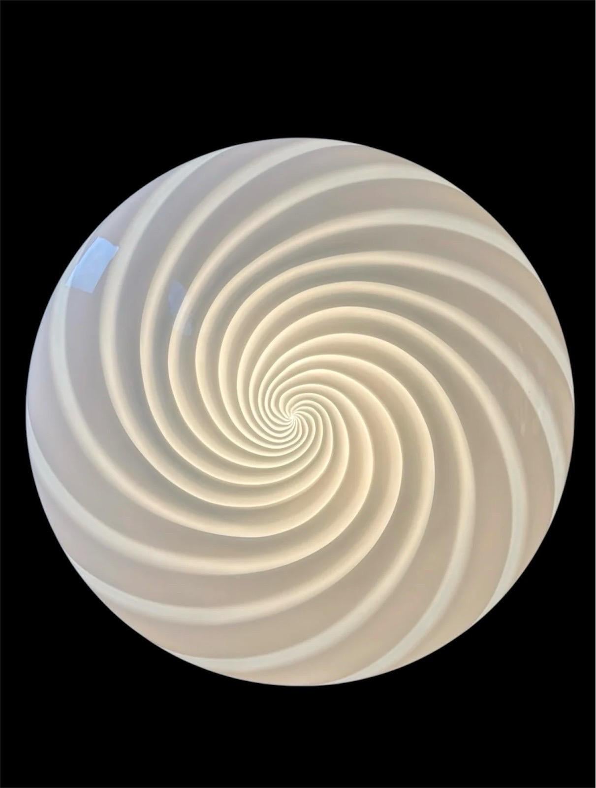 Mid-Century Modern Murano Glass wall Lighting by Vetri 45cm, Italy, late 1970s