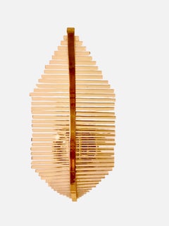 Sciolari glass wall lighting murano 3 units , italy 1970s