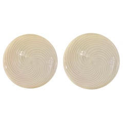 Murano Glass Ceiling Lights or Sconces by Vetri 45cm, Italy, late 1970s