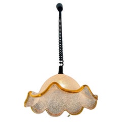 Mazzega Pendant with Glass Murano Bicolore  , Italy, 1970