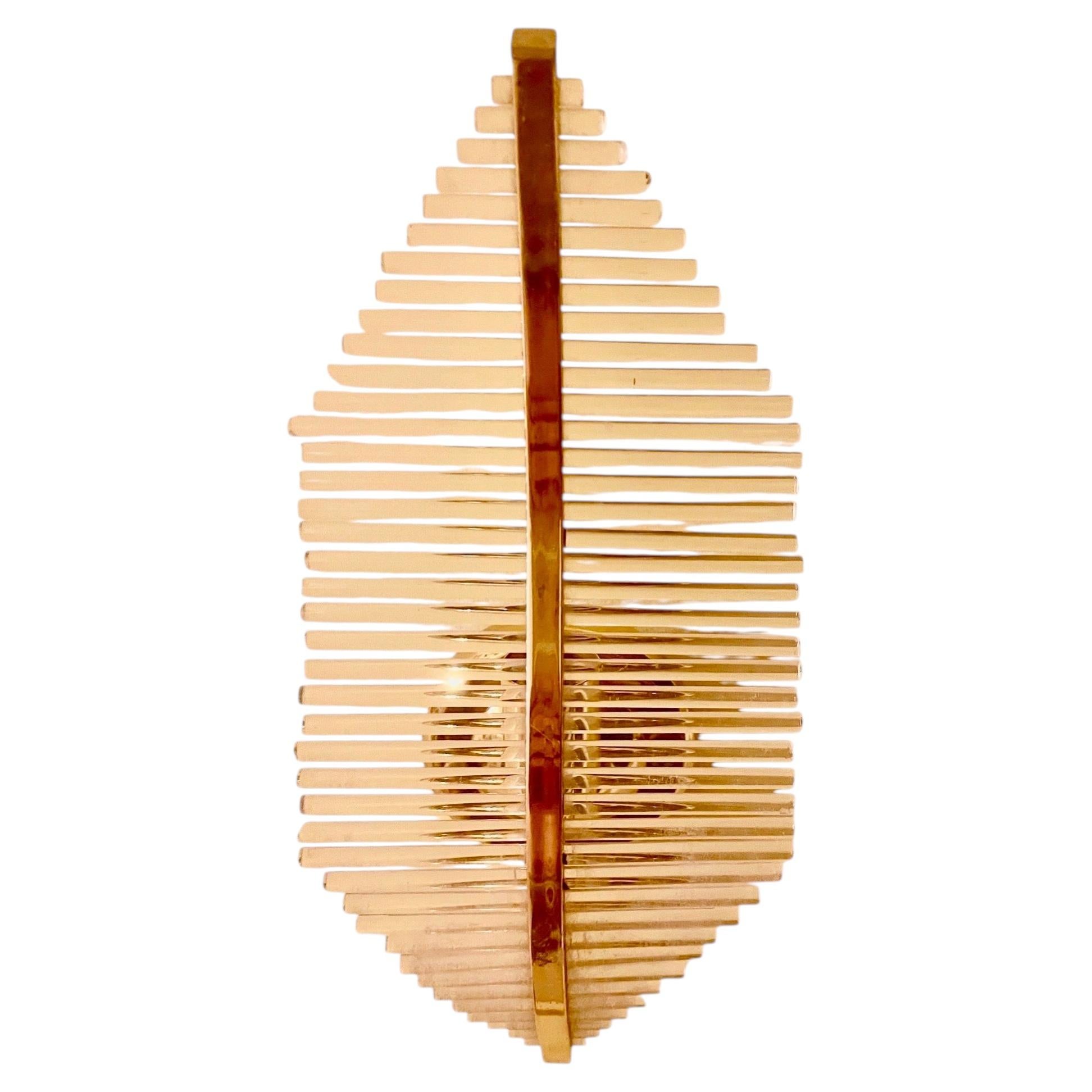 Pre-owned Sciolari Lighting Sciolari Glass Wall Lighting Murano Italy 1970s In Sand