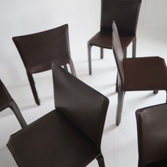 Mario Bellini “Cab” Dining Chairs, set of 6