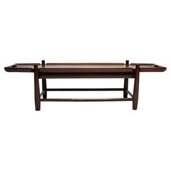 Mid-Century Modern Coffee Table in Hardwood by Sergio Rodrigues, Brazil, 1958