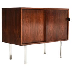 Cassapanca del Medioevo in legno duro e cromo di Forma Moveis, 1965 Brazil, sigillata