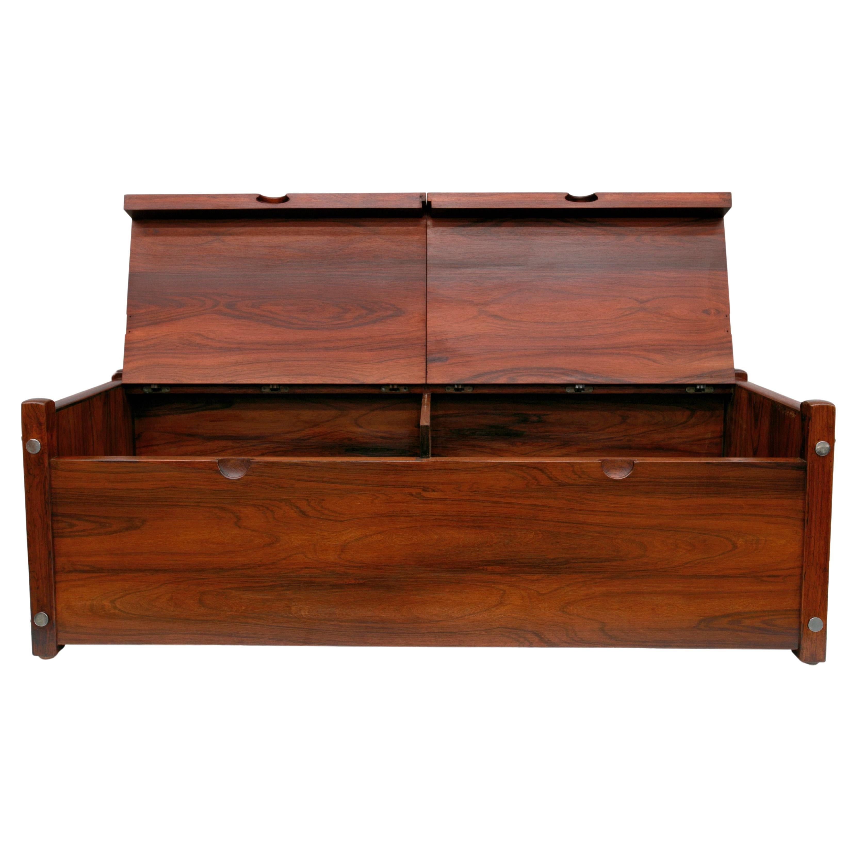 Mid-Century Modern Trunk Model “Sabara” in Hardwood by Sergio Rodrigues, 1965