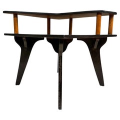 Tavolino nero di Jose Zanine Caldas, anni '50
