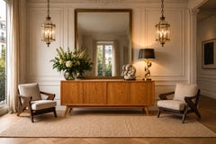 Joaquim Tenreiro for Laubisch & Hirth Credenza in Cerejeira, Brazilian Modern