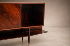 Brazilian Modern Credenza by Giuseppe Scapinelli in Brazilian Rosewood, 1950s