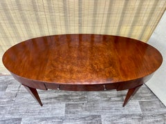 Late 20th Century Inlaid Writing Desk by Hickory & White Furniture.